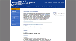 Desktop Screenshot of lagh-hamburg.de
